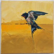 olieverf/linnen 40x40 cm 295,-